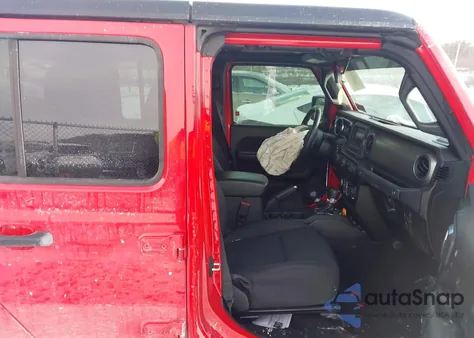 2022 Jeep Gladiator Willys 4X4 z USA, uszkodzony, nr VIN 1C6HJTAG1NL150919